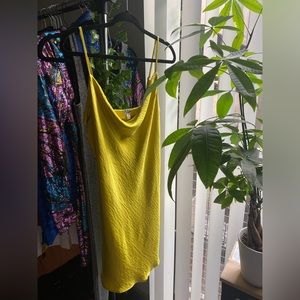 🚨Like New/ Never Worn🚨J for Jennifer Neon Yellow Midi Dress